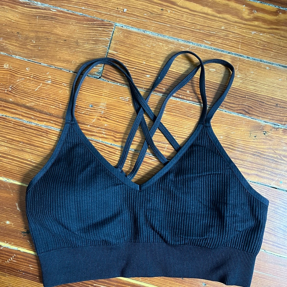 Aerie Black Sports Bra